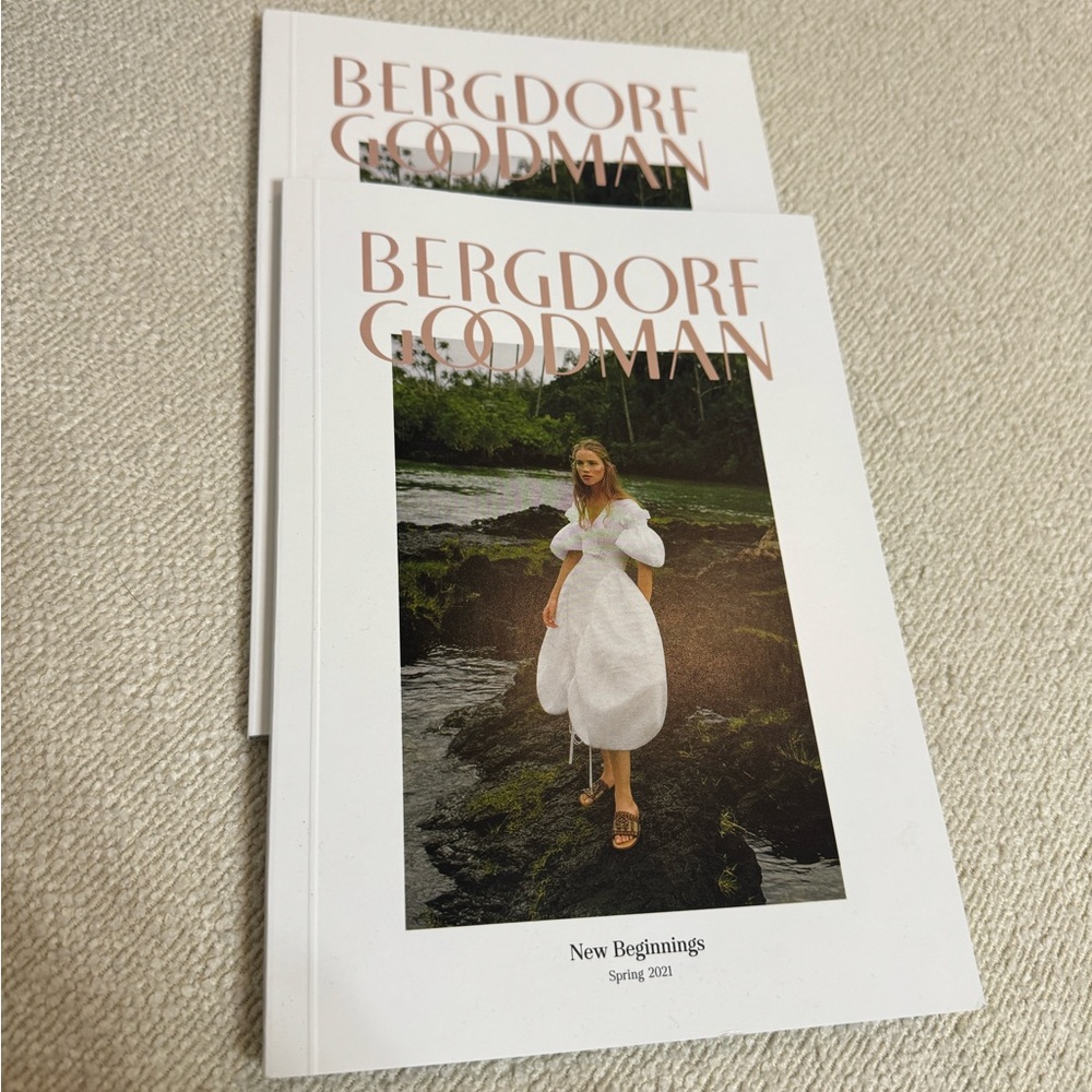 Bergdorf Goodman | 2 magazines | coffee table books